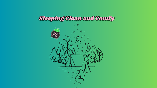 Sleeping Clean and Comfy at Camp...even with bug bites